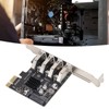 USB 3.0 PCIE Expansion Card PH64 2U/4U VL805 Chip 5Gbps