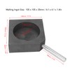 Casting Ingot Mold Round Gold Silver Melting Graphite Ingot Mold