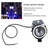 Motorcycle Headlight 4 Lighting Modes Unique Aperture 12 to 60V