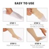 4pcs Open Toe Compression Socks, Sock Dressing Aid Stocking Aid