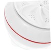Operitacx Washing Machine Clothes Mini Small Tiny Travel Portable White