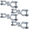 1-3/8" x 2-3/8" Chain Link Fence Gate Post Hinge Kit,