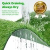 Portable Dog Grass Pad with Tray 20''x30'': Dog Litter Box