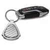 iPick Image Made Clear Dome Real Silver Carbon Fiber Chrome