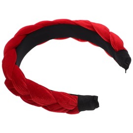 IWOWHERO Wide Headband for Women Padded Non Slip Hairband Comfortable and Lightweight Suitable for Various Hairstyles and Daily Wear Chic Solid Color Hair Accessory