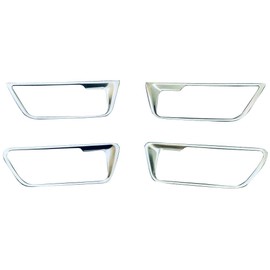 [Deesse] Toyota Harrier 80 Series 2020.06-2023 Stainless Steel Inner Door Handle Garnish Door Handle Cover Frame Interior Custom Parts Door Knob Accessories 4P (Matte Silver)