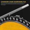 4 Pcs Chainsaw Chain Sharpening File Round Chain Saw Sharpener