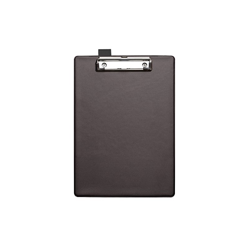 SECO,1 Pack,570A-PVC-BK A4+ PVC Covered Clipboard with Heavy Duty Clip
