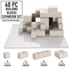 Monster Adventure Terrain - 40pc Paintable Stackable Building Block Expansion
