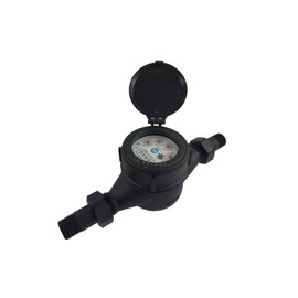 DAE MJP-75 NSF61 Non Lead Potable Plastic Water Meter, 3/4" NPT Couplings, Gallon
