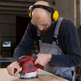 Fexa Triangular Sandpaper - Multitool Sandpaper Triangle Sandpaper Multi Sander - 93 x 93 x 93 mm, 40-240 Grit, 6-Hole, Pack of 60