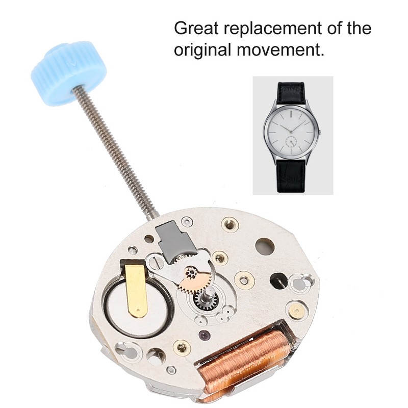 751 Two Hands Quartz Movement with Battery Watch Repair Accessory