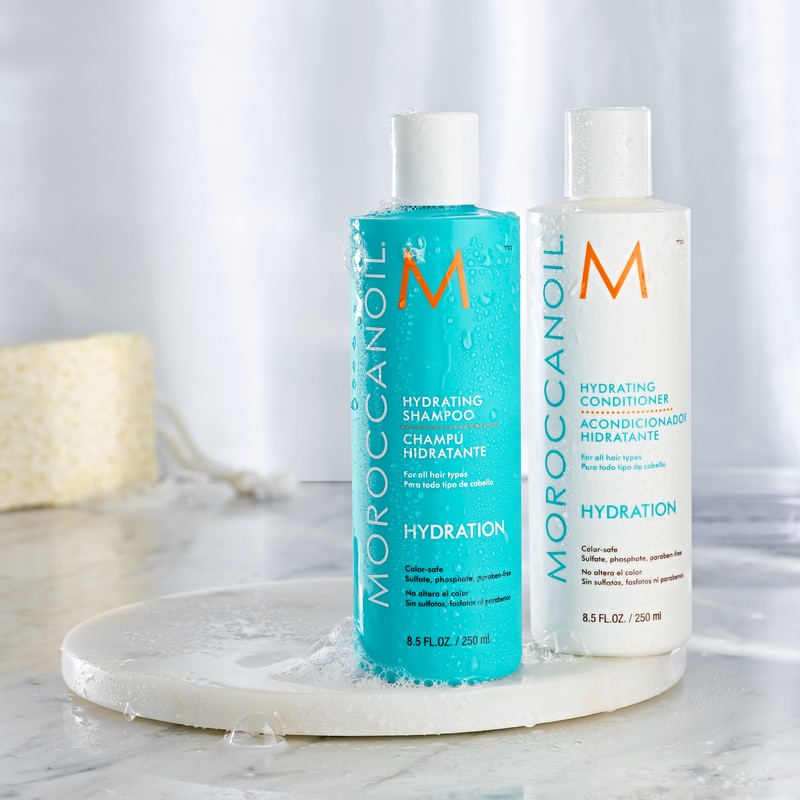 Moroccanoil Hydrating Shampoo and Conditioner 250ml Duo Bundle