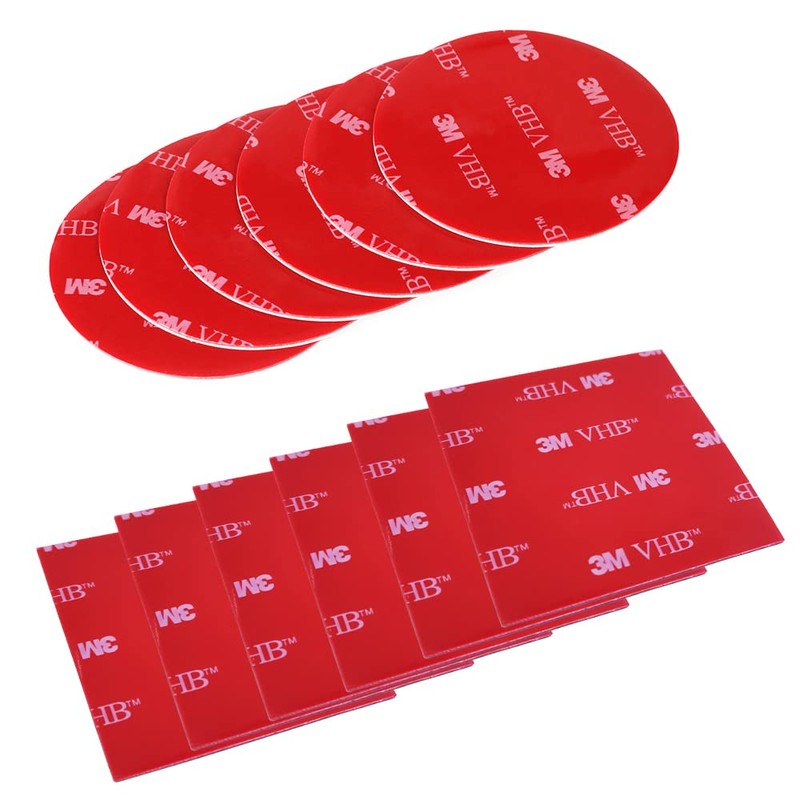 Sonku 12Pcs Heavy Duty Double Sided Mounting Tape Foam Tapes