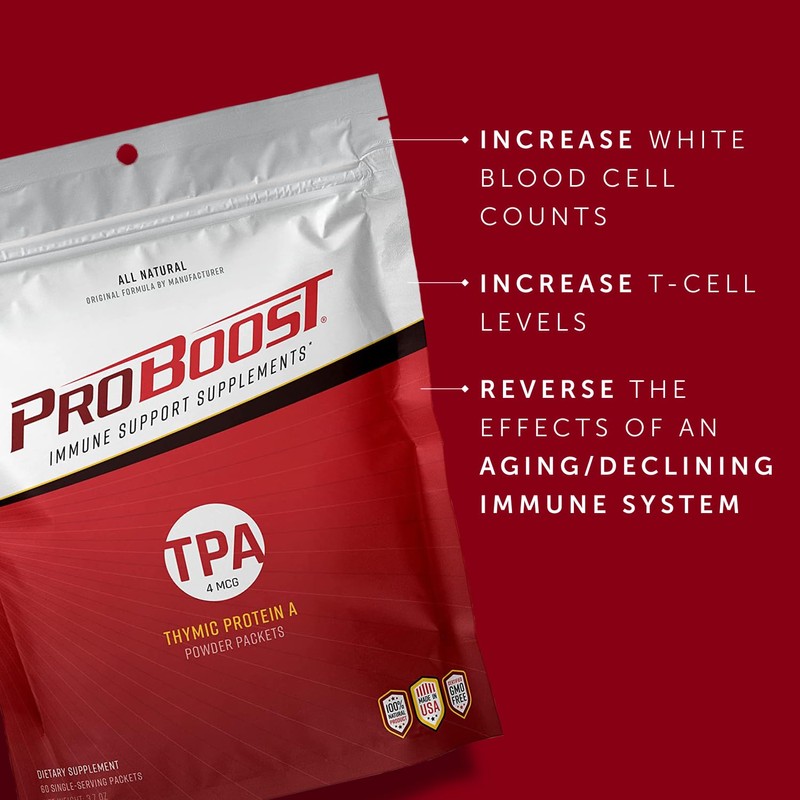 ProBoost, 4 McG Thymic Protein A (TPA) Powder Packets -