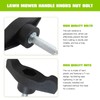 WELURE Lawn Mower Handle Hardware Kit – 2 Ergonomic Knobs