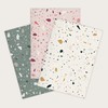 etmamu 151 Set of 3 Notebooks A5 Terrazzo Pattern 32