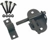 Security Oval Pad Bolt - Gate Shed Door Lock -