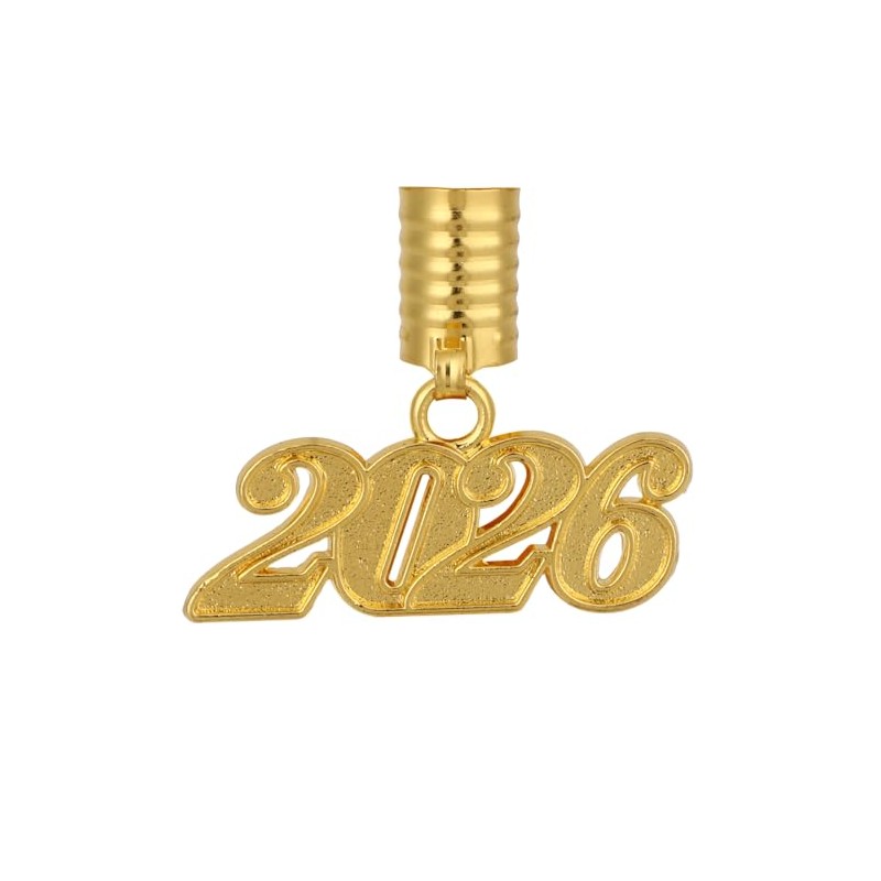 Newrara Graduation Tassel with Current Year Charm, 9 inch