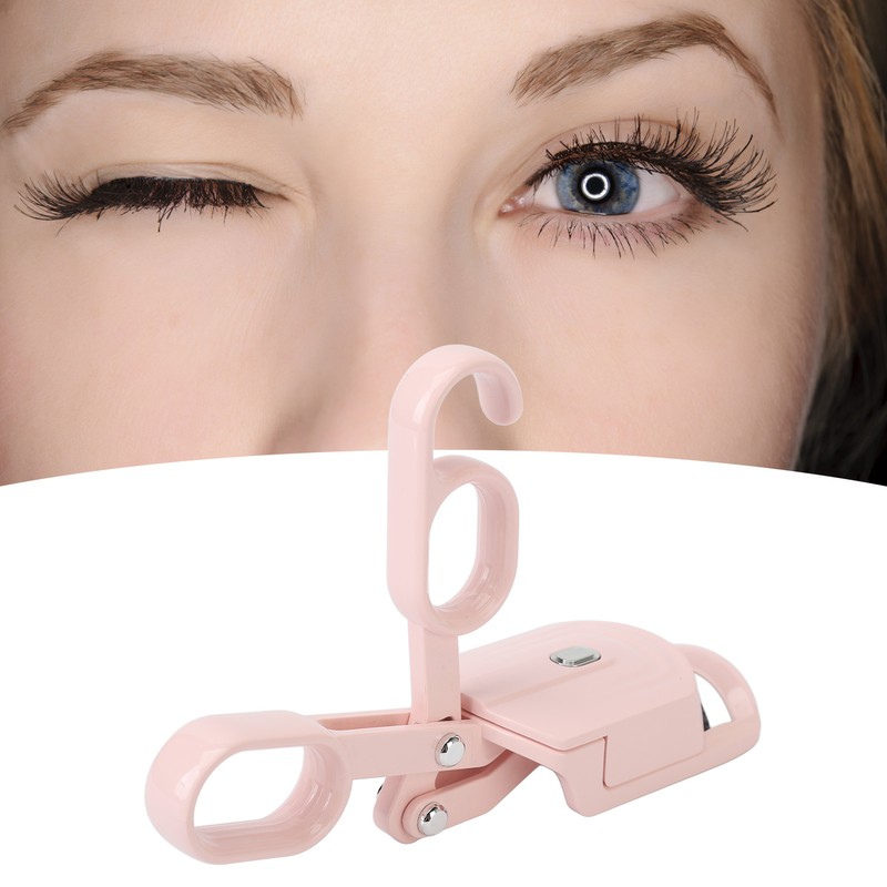 Heated Eyelash Curler Rechargeable 3 Levels Temperature Long Lasting Electric