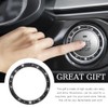 Gasedin Gasedin 2 PCS Car Engine Start Stop Decoration Ring,