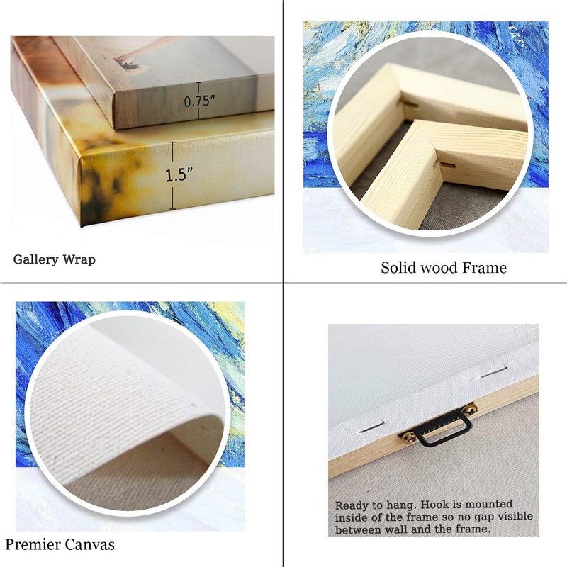 Niwo ART-Abstract Shape A, Shape & Pattern Series, Canvas Wall