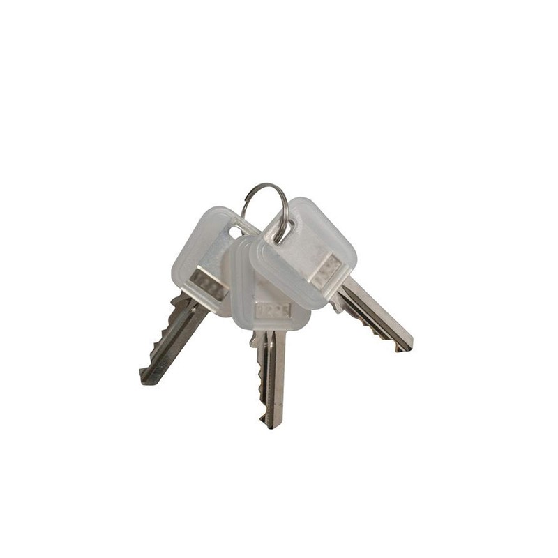 Mintai Wire Lock [MT-203] White Key Hole Shutter Bracket Included