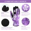 Garden Gloves for Women - Breathable leather Floral Gardening Gloves
