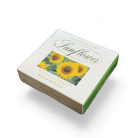 Umekado Incense Flower Bed Sunflower/Made in Japan, Awaji Island Incense, Indoor, Room, Incense, Incense, Incense, For Home Use, Good Smell, Incense Stand, Stay Home, Home, Home, Time, Refreshing,