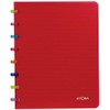 Tutti Frutti Atoma A5 Ruled Notebook 144 Pages Articulated Red