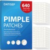 Hydrocolloid Acne Pimple Patches - 640 Count with Tea Tree