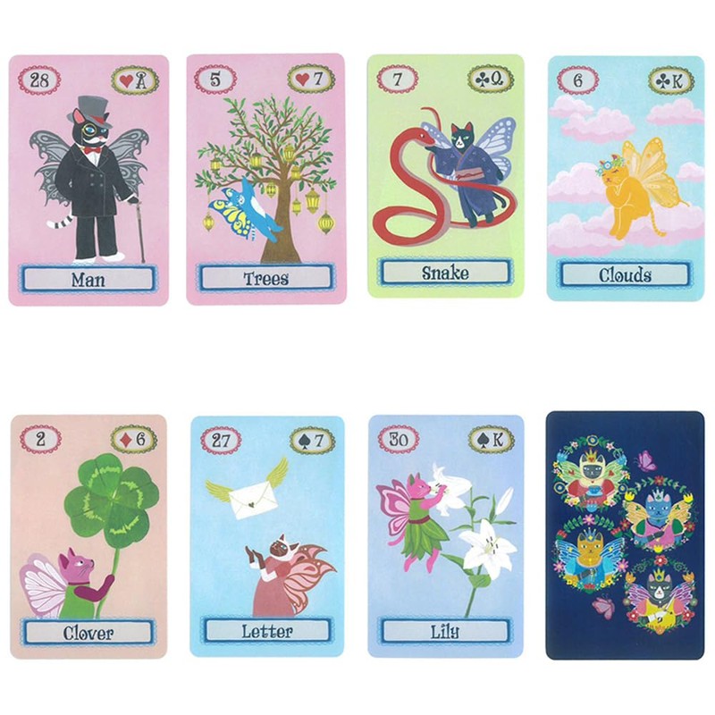 Fairy Cats Lenormand Cat Fairy Renorman Cards | Mayu Miu