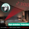MiOYOOW Alarm Clock, Bedroom Alarms, 3-Level Brightness, Small Digital Clock