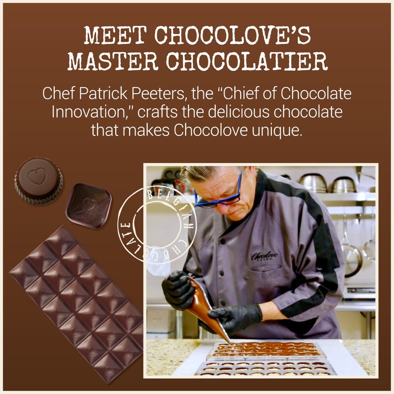Chocolove Coffee Crunch Dark Chocolate Bars | 55% Cocoa |