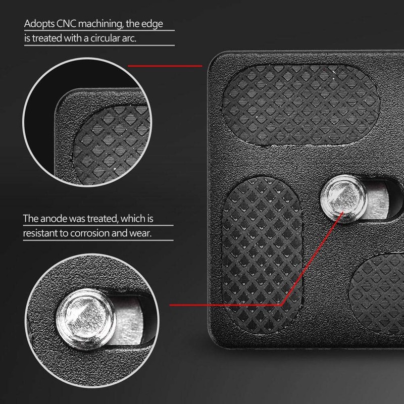 Topiky Quick Release Plate with 1/4 Inch Screw Attachment 40/50/60/70/100