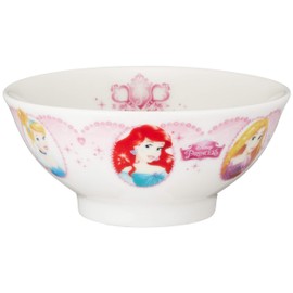 New Disney Princess Children's Rice Bowl Diameter 10.5cm Children Tableware White 114112
