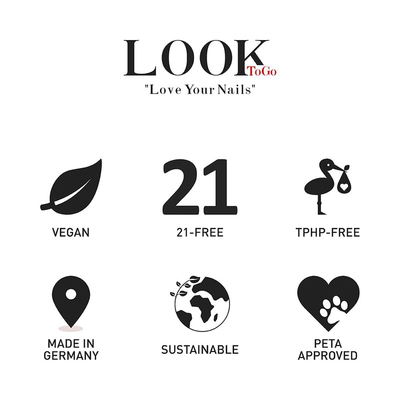 Look To Go • veganer Nagellack • PURPUR • 21-free