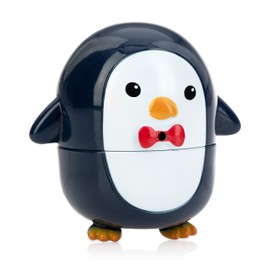 Nuby Silly Squirts - Juguetes de baño fáciles de limpiar, robot y pingüino, 2 unidades