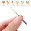 uxcell 8Pcs 0.8mm Mini Twist Drill Bit, Micro Engraving Drill