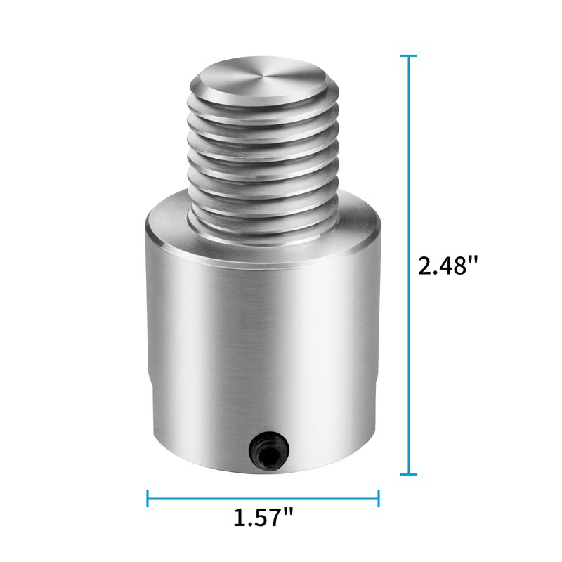 DEEFIINE Woodworking Lathe Headstock Spindle Adapter Convert 1-1/4''X8TPI to 1''X8TPI