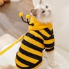 Cat Bee Costume Cat Outfits Halloween Cat Costume Pet Bee
