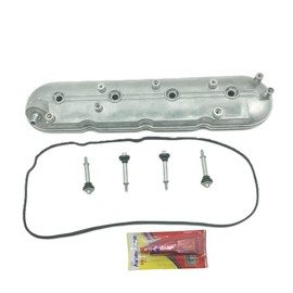 LicBund Engine Valve Cover for 1999-2008 Chevy Silverado/GMC Sierra 1500 2500 4.8L 6.0L V8 Rainier 5.3L 2004-2007 CTS 5.7L 2004-2007 Replaces 12570427 12561820 264-965(Driver Side)