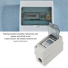 Single Phase Energy Meter LCD Backlit Display 35mm DIN Rail
