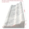 Stone Center Online C02P Carrara White Marble Large Cap Crown