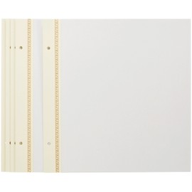 ナカバヤシ フエルアルバム ゴールドライン替台紙 Sサイズ 5枚セット ア-SR-5A