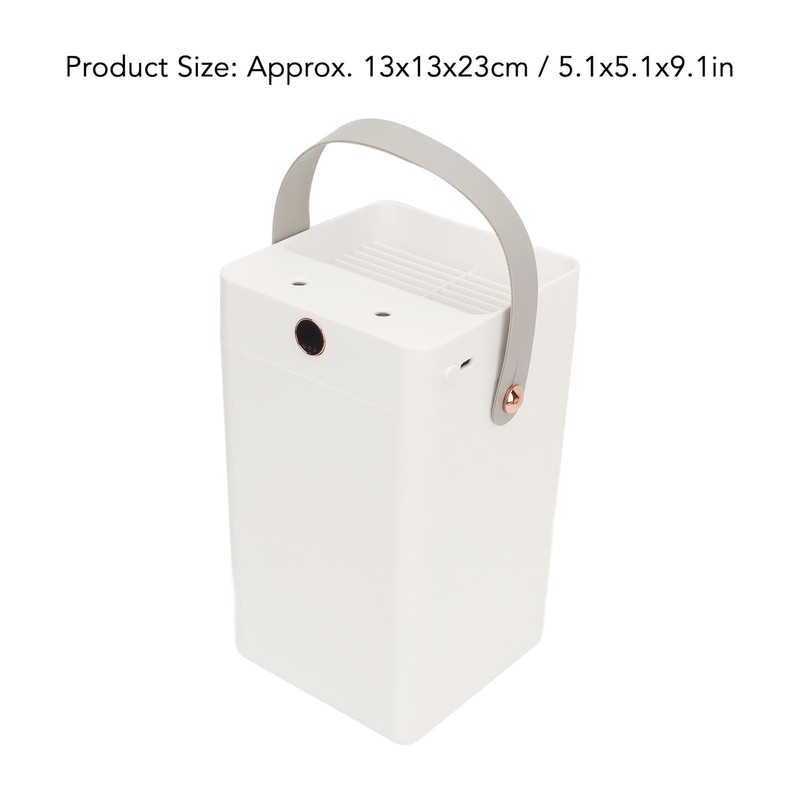 White Air Humidifier Office Desktop Humidifier 3L Portable Humidifier With