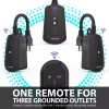 Fosmon 100FT Outdoor Indoor Wireless Remote Control Outlet [3 Reciever/1