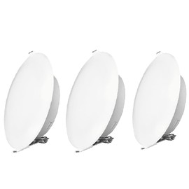 KICORED LED RV Recessed Ceiling Light 4.5Inch DC12V Cabinet Light Interior Lighting for RV Motorhome Camper Caravan Trailer Boat, Warm White Risestar (3)