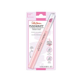 Sally Hansen Push & Buff 2-in-1 Cuticle Care Treatment Pen | Exfoliates, Polishes and Smooths Cuticles | Textured Tip for Instant Results | Easy, Mess-Free Nail Care on the Go