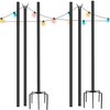 LumaBase Metal Festoon Poles, 96" - Set of 2